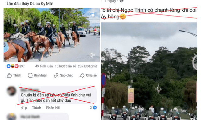 Triệu tập người đăng tin so sánh cảnh sát thả tay lái mô tô như Ngọc Trinh