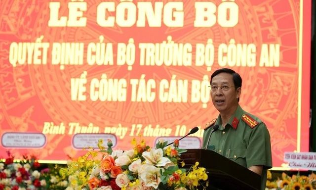 Đại tá Lê Thanh Hùng giữ chức Phó Cục trưởng Cục An ninh kinh tế