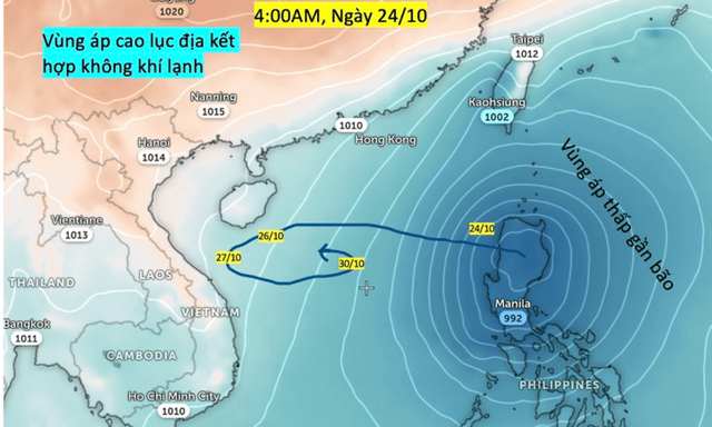 Sự di chuyển dị thường của bão Trà Mi khi vào Biển Đông: Chuyên gia nói gì?