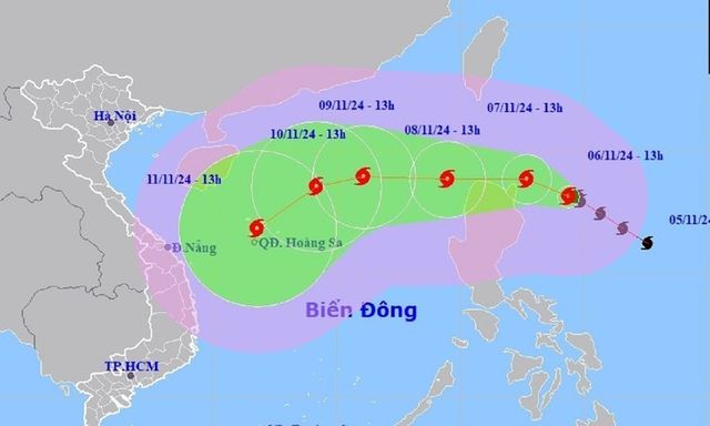 Các tỉnh từ Quảng Ninh đến Bình Thuận chủ động ứng phó bão YINXING và mưa lớn