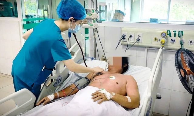 Người đàn ông Hà Tĩnh suy hô hấp cấp do sởi