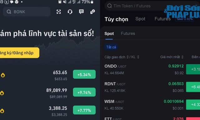 Giá Bitcoin tăng nóng, nhiều người 