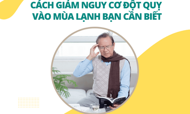 Cách giảm nguy cơ đột quỵ vào mùa lạnh bạn cần biết