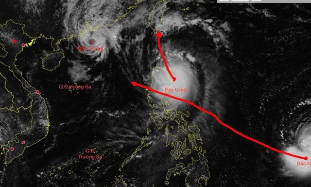 Thời tiết hôm nay ngày 15/11: Bão MAN-YI di chuyển 