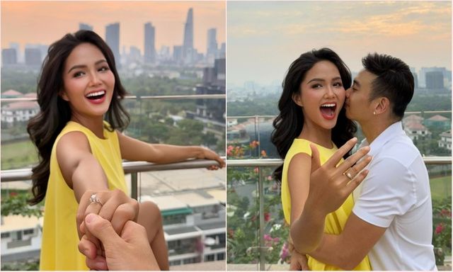 Bạn trai nhiếp ảnh gia cầu hôn Hoa hậu H’Hen Niê bằng nhẫn kim cương