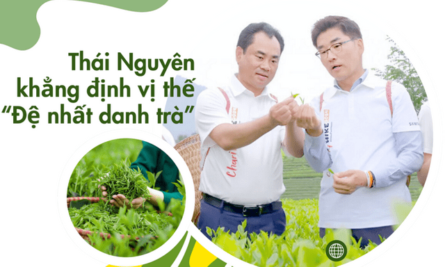 Thái Nguyên khẳng định vị thế “Đệ nhất danh trà”