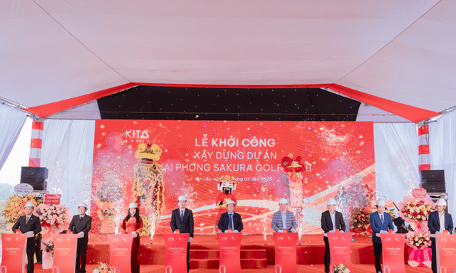 Khởi công dự án Hai Phong Sakura Golf Club: Khai mở Phong cách tinh tế - Giá trị tinh hoa