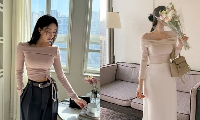Mẫu áo không hở da thịt quá nhiều, lại đa dạng trong cách mix match
