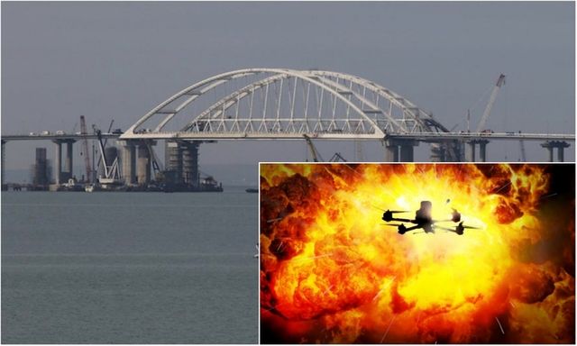 Dàn “sát thủ trên không” tấn công dữ dội Crimea, sân bay quân sự Nga rung chuyển