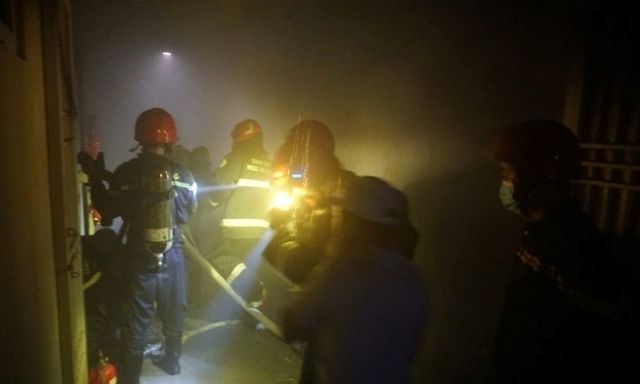 Cháy căn hộ chung cư ở Đà Nẵng, khói đen bốc nghi ngút