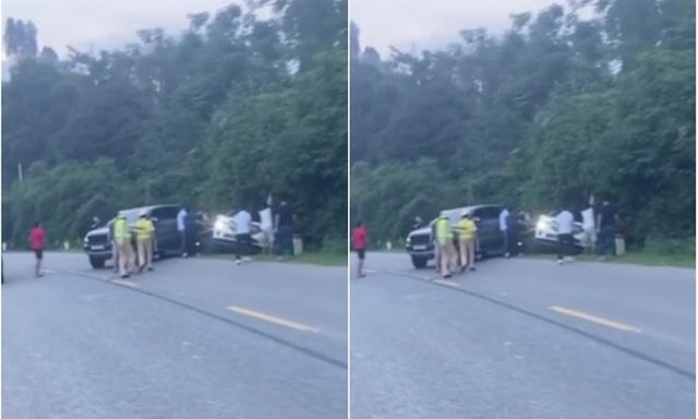 Clip: Cảnh sát nổ súng trấn áp như phim hành động, bắt vụ vận chuyển hơn 1,5 tấn pháo nổ