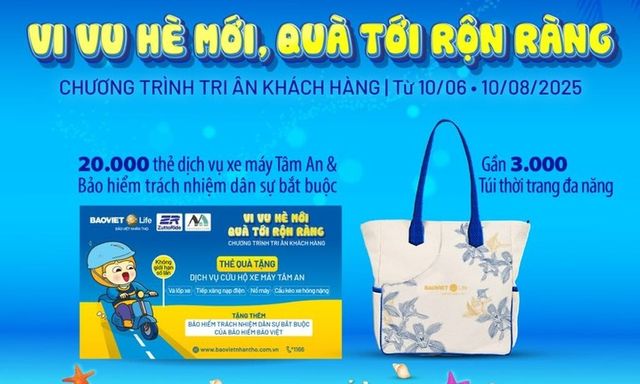 Bảo Việt Nhân thọ tặng gói cứu hộ xe máy độc quyền – Giải pháp an tâm cho hành trình đầy trải nghiệm