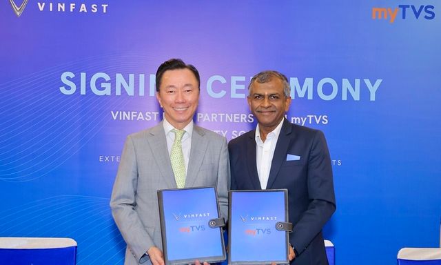VinFast ký kết hợp tác với myTVS nhằm phát triển mạng lưới dịch vụ hậu mãi toàn diện tại Ấn Độ