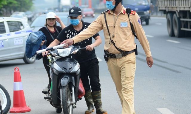 Chi tiết danh sách 176 lượt phương tiện bị phạt nguội tháng 6 tại Hà Nội