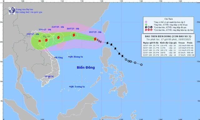 Thủ tướng chỉ đạo tập trung ứng phó với bão số 3 năm 2025