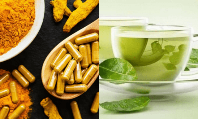 Trà xanh và nghệ tưởng tốt nhưng dùng sai cách dễ 