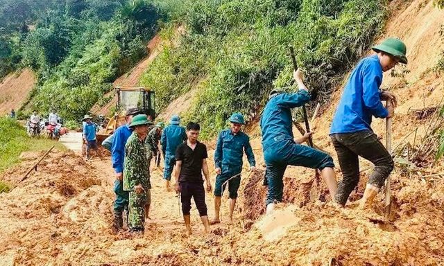  Nghệ An: Còn 130 vị trí sạt lở do ảnh hưởng của cơn bão số 3