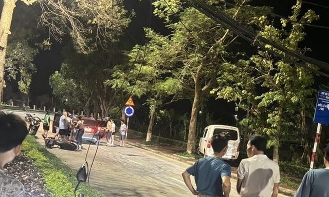 Vướng vào dây cáp trên đường, nguyên chủ tịch xã ở Nghệ An gặp nạn tử vong