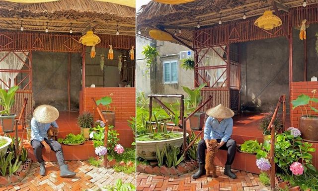 Chàng trai Vĩnh Long bỏ phố về quê, biến đất hoang sau nhà thành khu vườn 