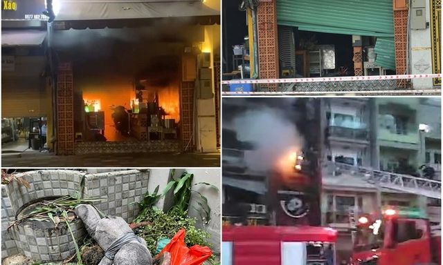 Xót xa hiện trường vụ cháy quán ăn, 4 người tử vong ở TP.HCM