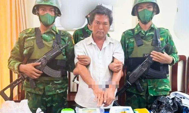 Bắt Phạm Thanh Lương, đối tượng vận chuyển hơn 4kg ma túy từ Campuchia về An Giang