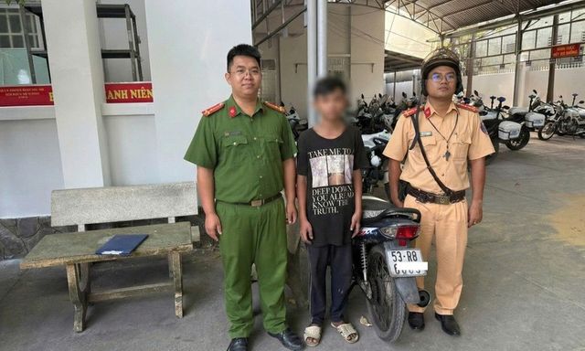 Xử lý nhóm thiếu niên 14 tuổi bốc đầu quay clip câu 