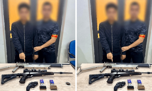 Phát hiện thanh niên 16 tuổi ở Hà Nội lên mạng mua 3 khẩu súng, 100 viên đạn