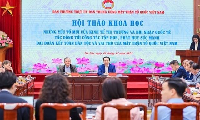 Vai trò của Mặt trận Tổ quốc Việt Nam trong nền kinh tế thị trường và hội nhập quốc tế trong giai đoạn hiện nay