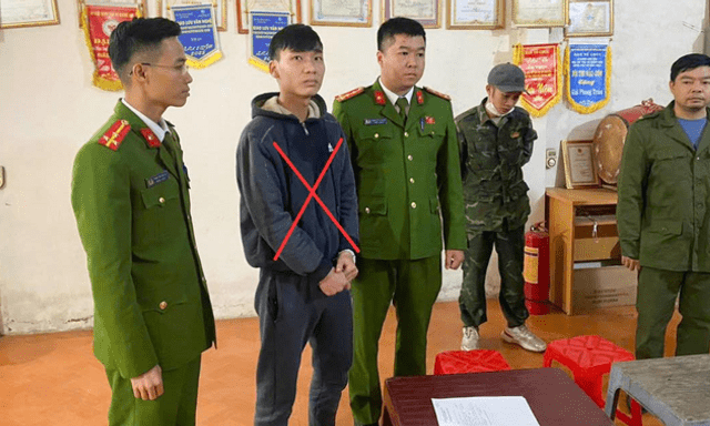 Bắt tạm giam nam thanh niên dùng dao chém 2 người trọng thương vì mâu thuẫn