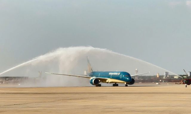 Cảng HKQT Long Thành đón chuyến bay kỹ thuật đầu tiên