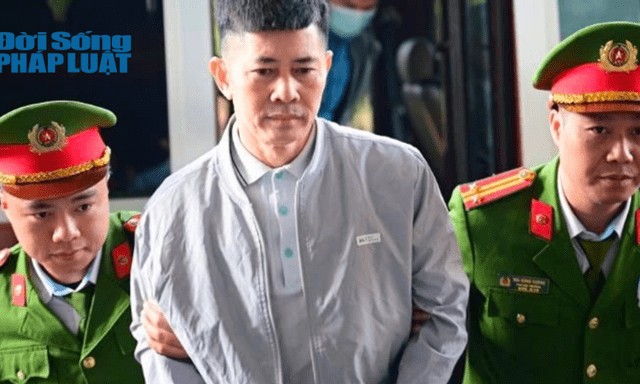 Hình ảnh cựu Chủ tịch Tập đoàn Thuận An Nguyễn Duy Hưng tại phiên tòa phúc thẩm