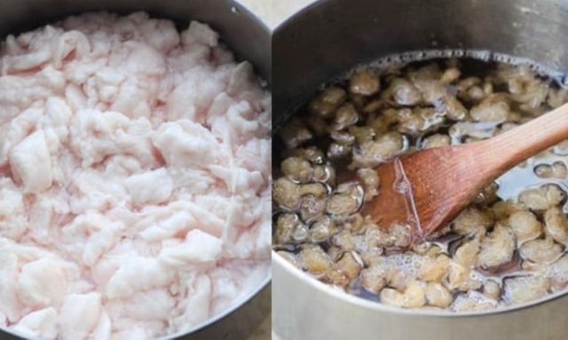 Có nên cho trẻ ăn mỡ lợn?