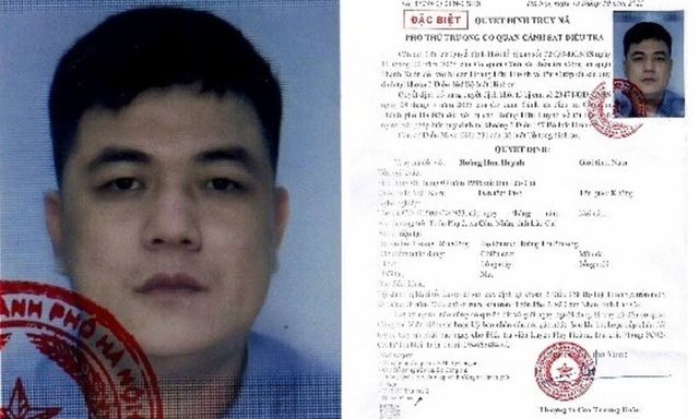 Công an truy nã Hoàng Hữu Huynh