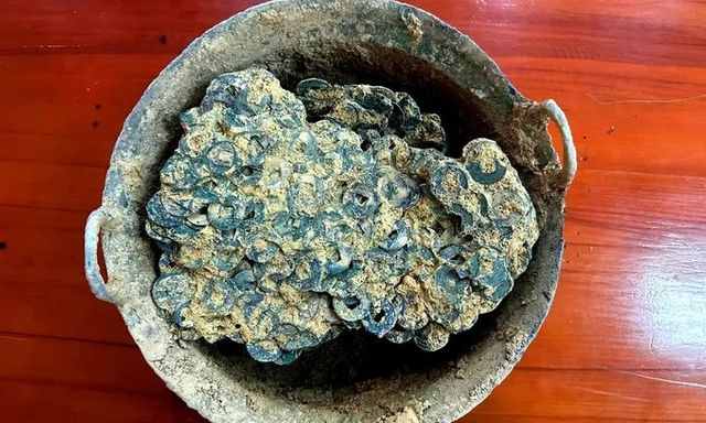 Đào được 15kg tiền cổ ở Hà Tĩnh