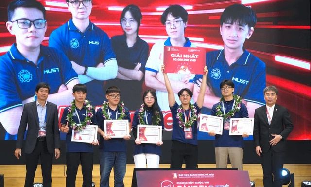 Hệ thống AI hỗ trợ phục hồi sau đột quỵ của sinh viên Bách khoa giành giải Nhất Sáng tạo trẻ 2025