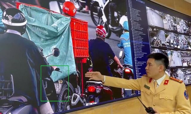 Camera AI phát hiện hàng loạt trường hợp che, dán biển số, dùng điện thoại khi lái xe