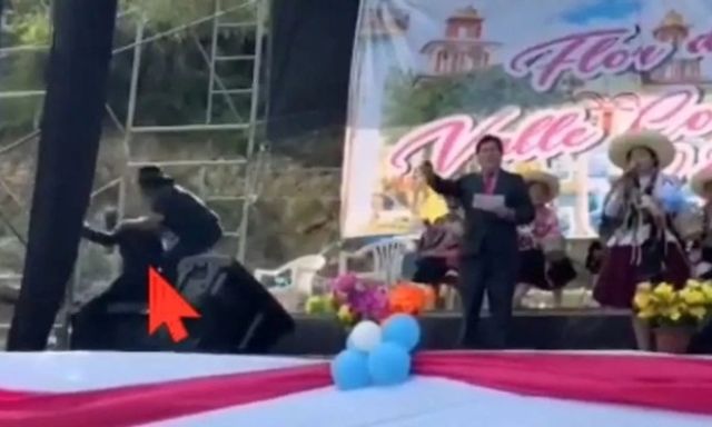 Clip: Nam MC bất ngờ bị điện giật, tử vong thương tâm ngay trên sân khấu