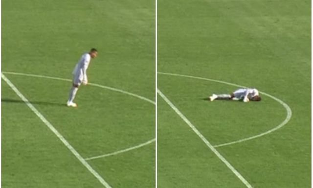 Nam thủ môn đột ngột ngất xỉu khi đang thi đấu