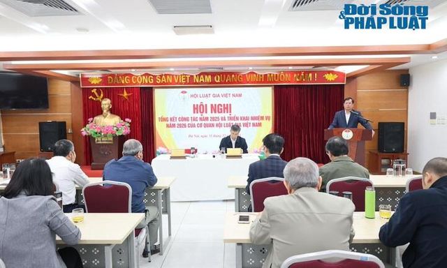 Hội Luật gia Việt Nam: Tổng kết công tác năm 2025 và triển khai nhiệm vụ trọng tâm năm 2026