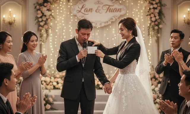 Chú rể trả lại phong bì cho bạn thân giữa tiệc cưới, khách mời ngỡ ngàng không hiểu chuyện gì