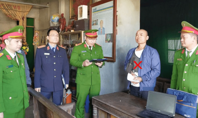 Công an Thanh Hóa bắt Lê Minh Vũ