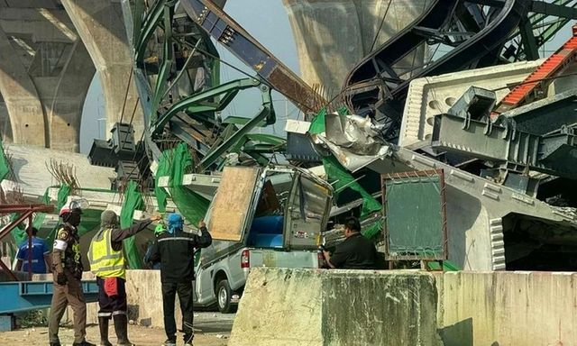 Thêm một vụ sập cần cẩu ở Thái Lan, tổng số 34 người thiệt mạng