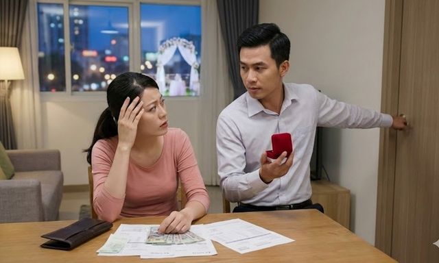 Vợ thất nghiệp, chồng vẫn muốn mừng cưới bạn thân 5 chỉ vàng để giữ thể diện