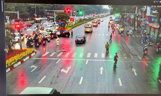 Camera AI giúp giao thông Hà Nội vận hành hiệu quả phục vụ Đại hội XIV của Đảng