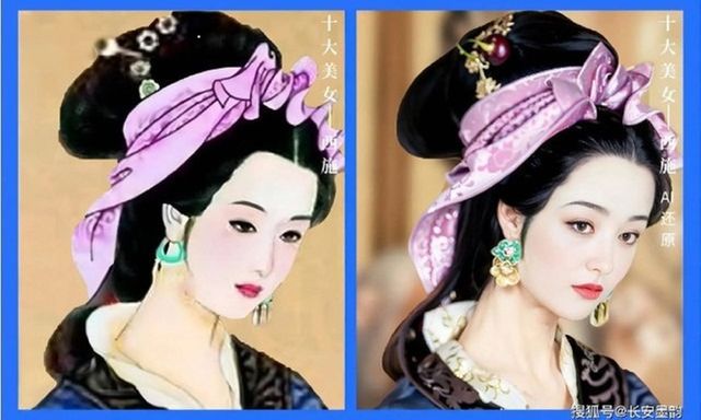 Dùng AI phục dựng chân dung nàng Tây Thi, liệu có 