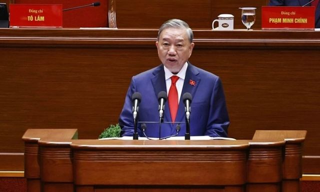 Đồng chí Tô Lâm tiếp tục được bầu giữ chức Tổng Bí thư Ban chấp hành Trung ương Đảng khoá XIV