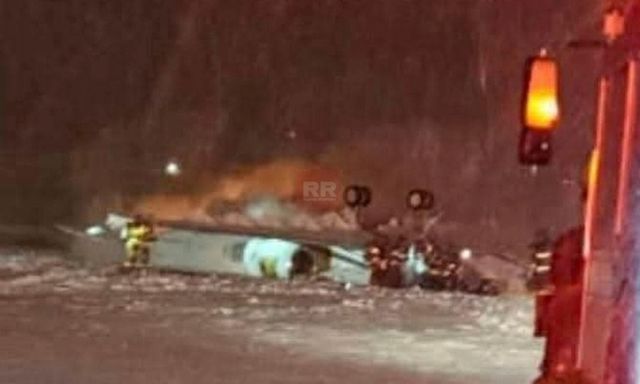 Máy bay thương gia chở theo 8 người rơi giữa bão tuyết tại Mỹ