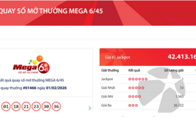 Tiết lộ dãy số vé trúng độc đắc Vietlott hơn 42 tỷ đồng