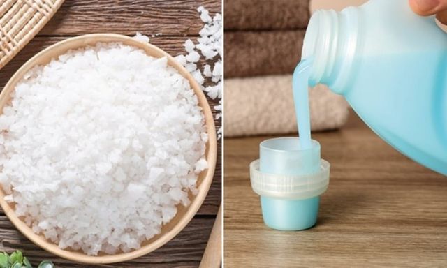 Trộn nước xả vải với muối có tác dụng gì?