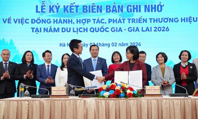 Vietnam Airlines công bố 140 chương trình xúc tiến, quảng bá du lịch năm 2026 mang chủ đề “Bay cao khát vọng Việt Nam”